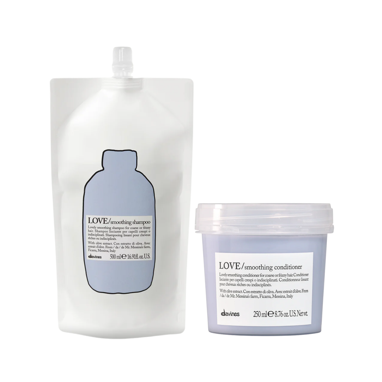 Love Smoothing Shampoo Refill & Conditioner Bundle