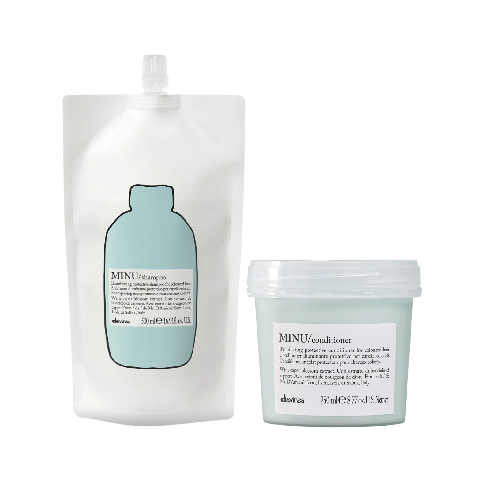 Minu Shampoo Refill & Conditioner Bundle