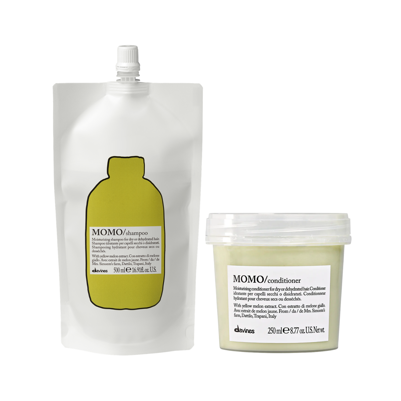 Momo Shampoo Refill & Conditioner Bundle