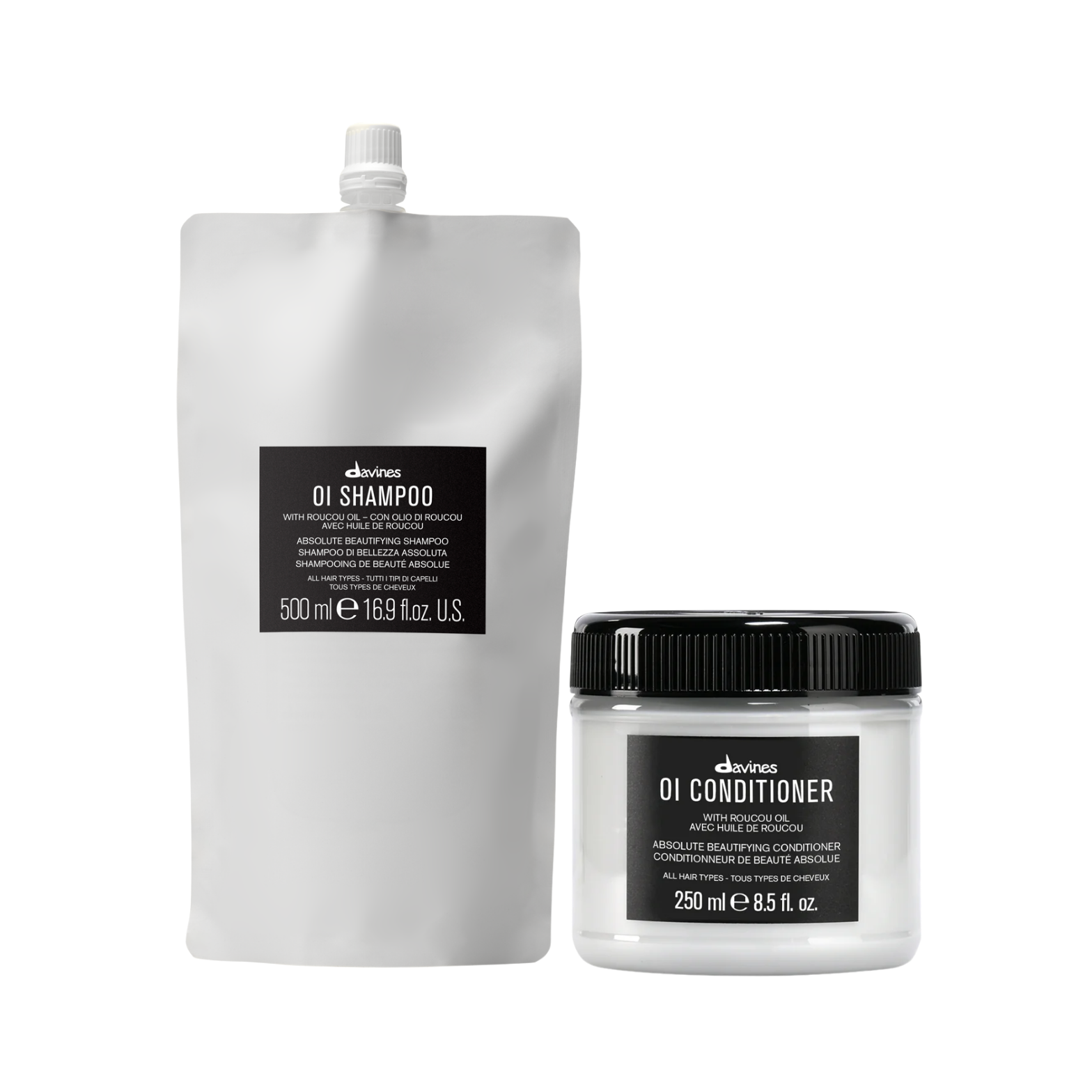 Oi Shampoo Refill & Conditioner Bundle