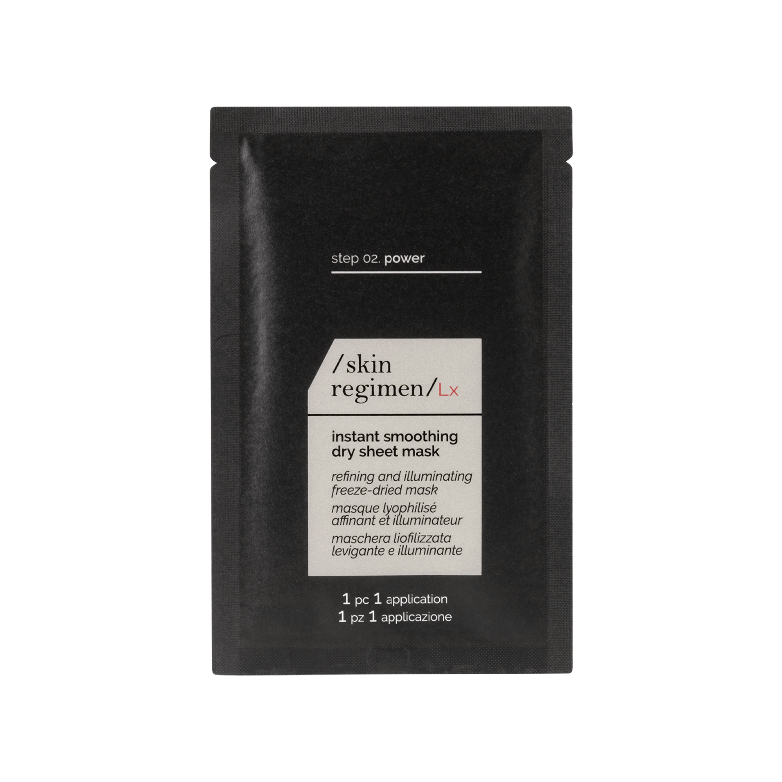 Skin Regimen Lx Instant Smoothing Dry Sheet Mask