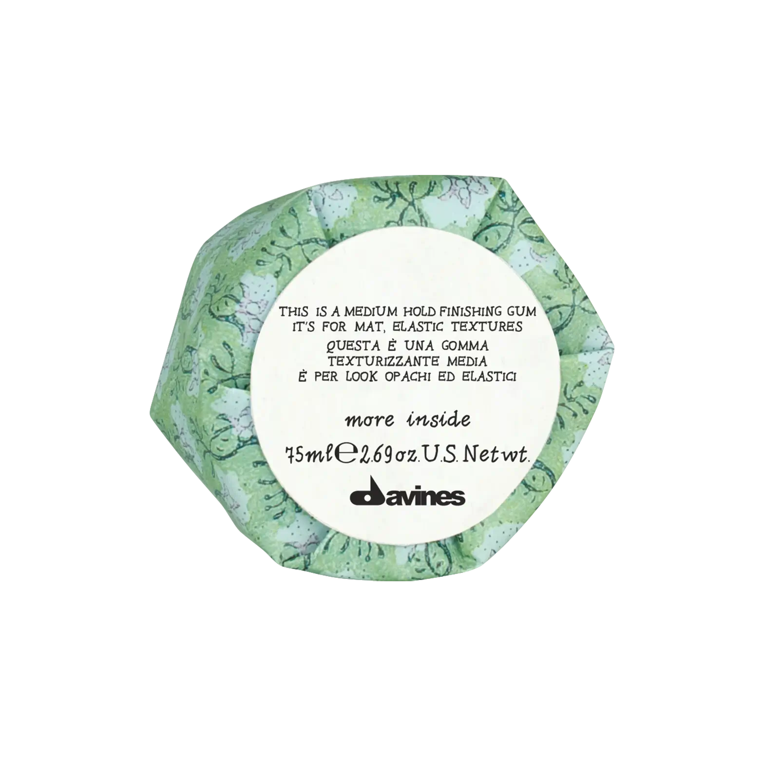 This is a Medium-Hold Finishing Gum